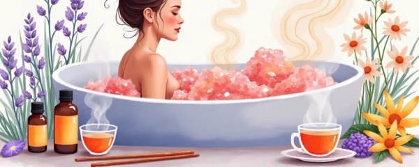 Techniques de relaxation utilisant des produits bio