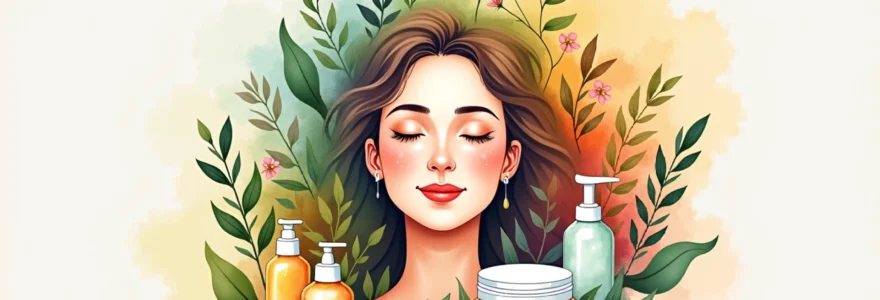 Cosmétiques bio pour une peau éclatante